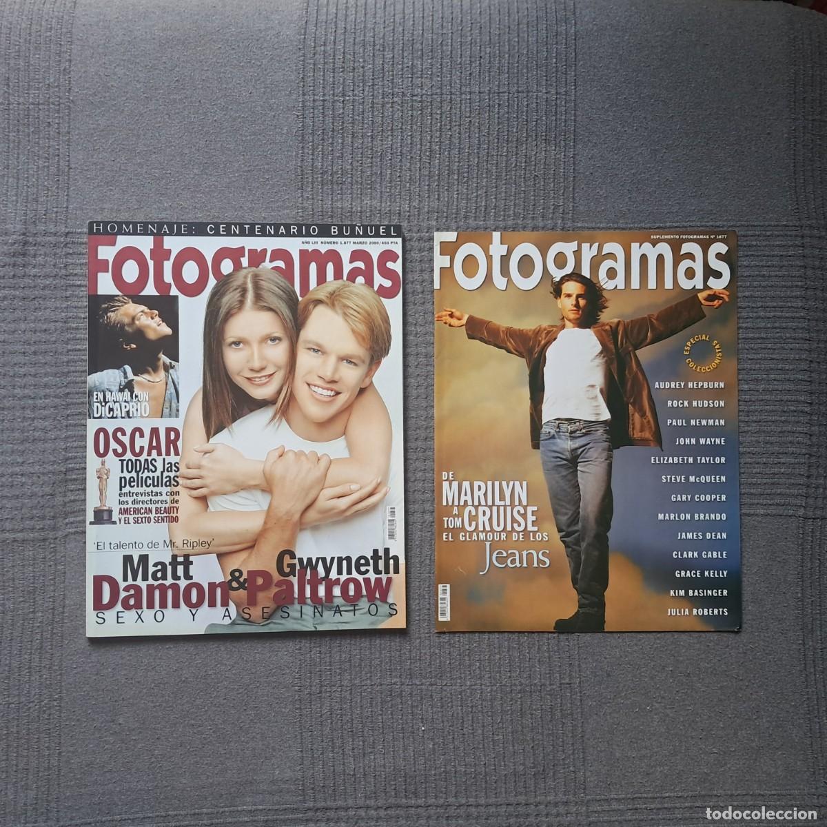 Cine: FOTOGRAMAS N&Uacute;MERO 1877, MARZO 2000. - OSCAR - HUGH GRANT - PACO RABAL -