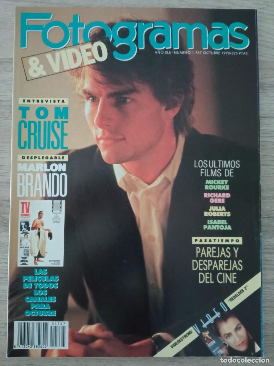 Cine: FOTOGRAMAS N&ordm; 1.767, OCTUBRE DE 1990, TOM CRUISE EN PORTADA