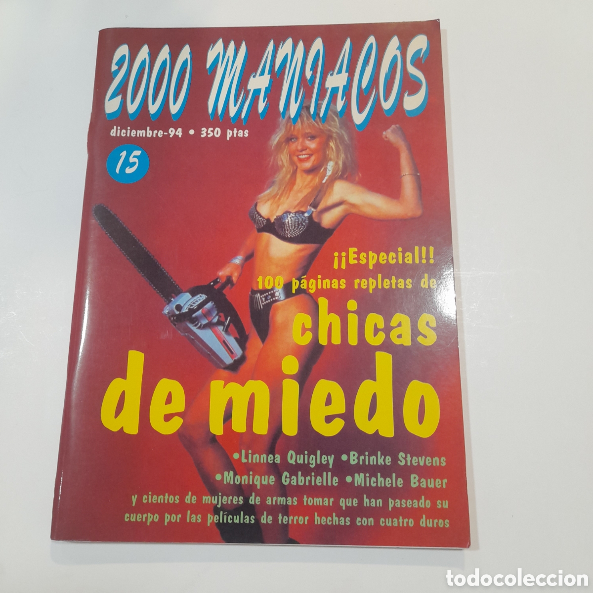 Cine: Revista terror 2000 man&iacute;acos N&deg; 15