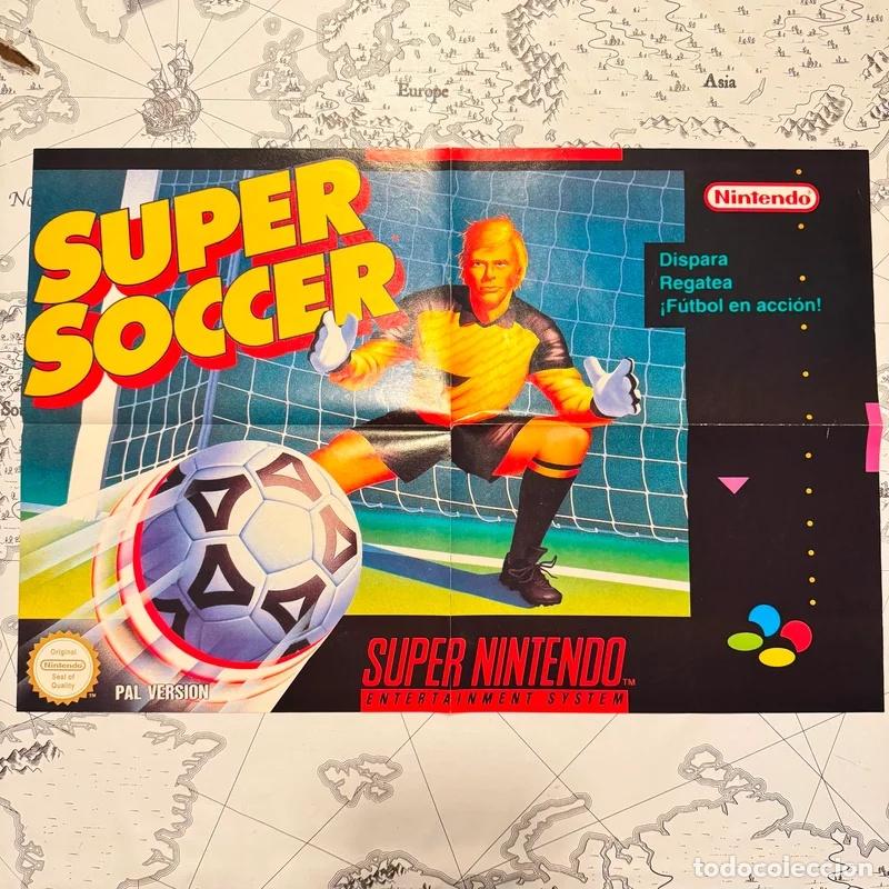 Cine: P&oacute;ster Super Soccer Nintendo