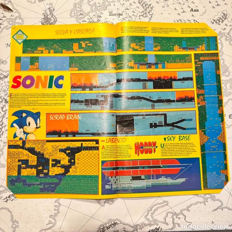 Cine: P&oacute;ster Sonic SEGA Selva y Cascada