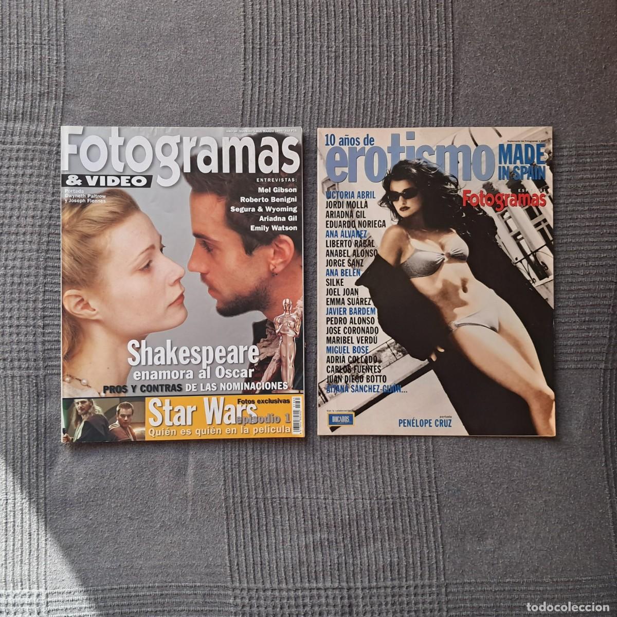 Cine: FOTOGRAMAS N&Uacute;MERO 1865, MARZO 1999. - STAR WARS EPISODIO 1 - SHAKESPEARE ENAMORADO - PALTROW - FIENN