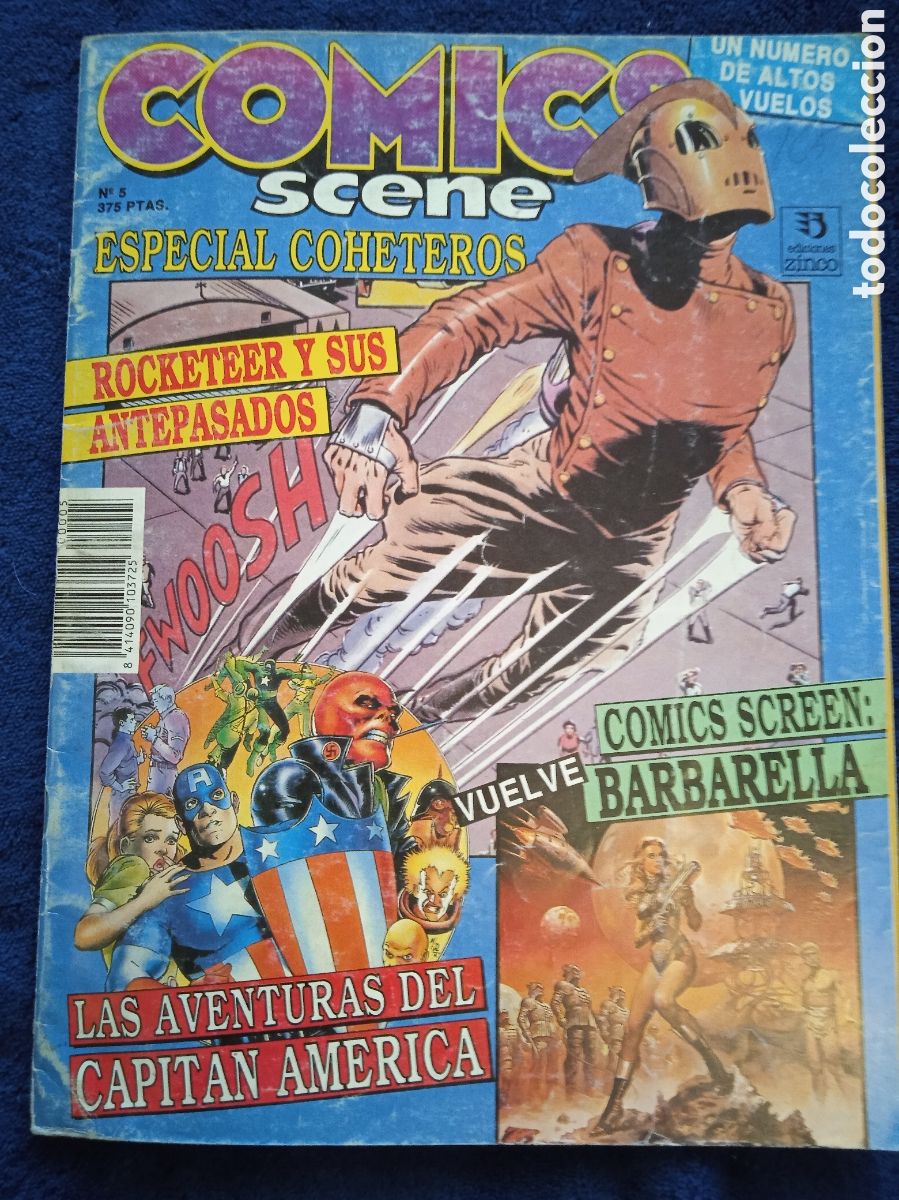 Cine: COMICS SCENE N&ordm; 5 ESPECIAL COHETEROS -ED. ZINCO