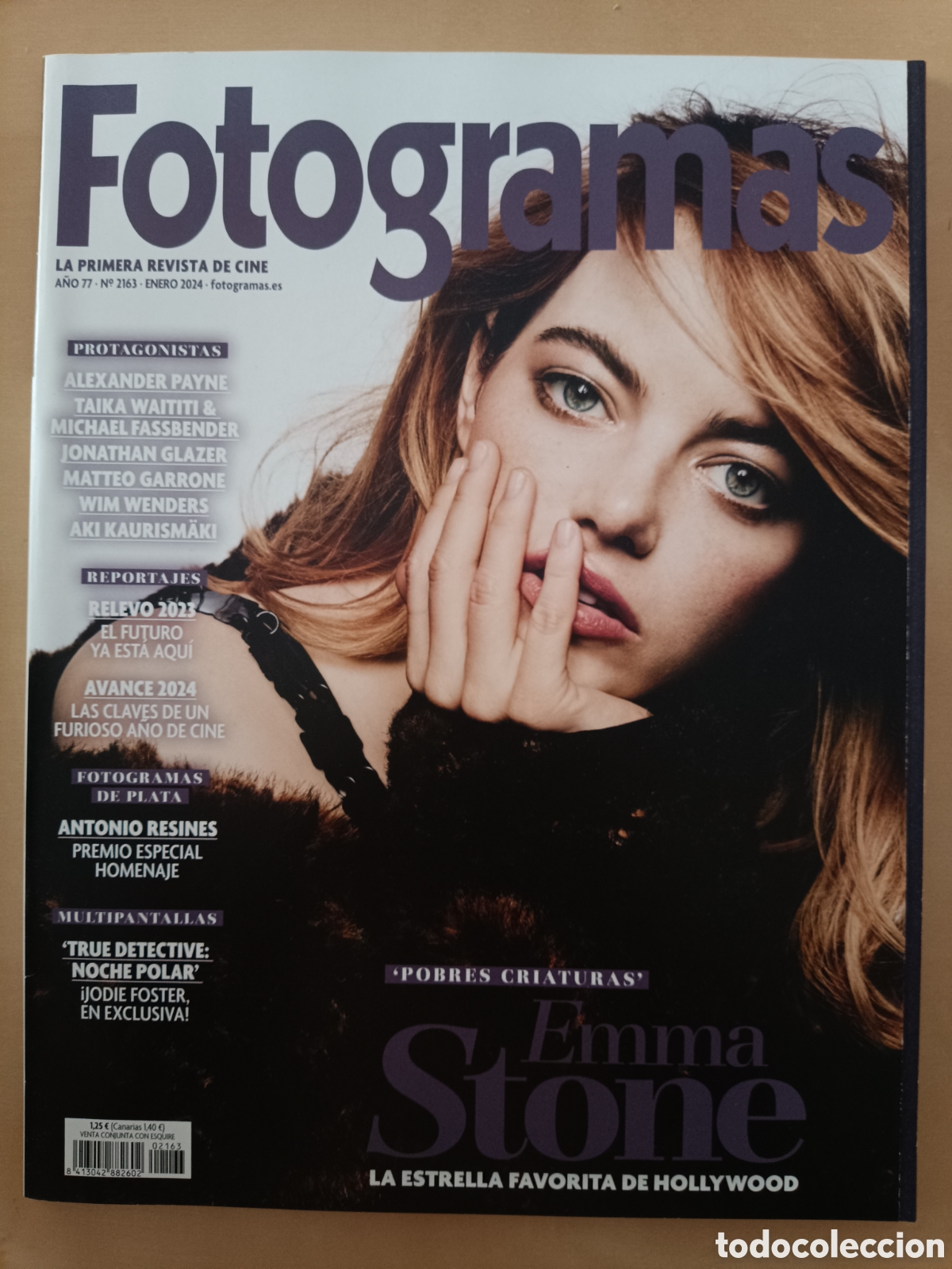 Cine: REVISTA FOTOGRAMAS N&deg; 2163 ENERO 2024 EMMA STONE c24
