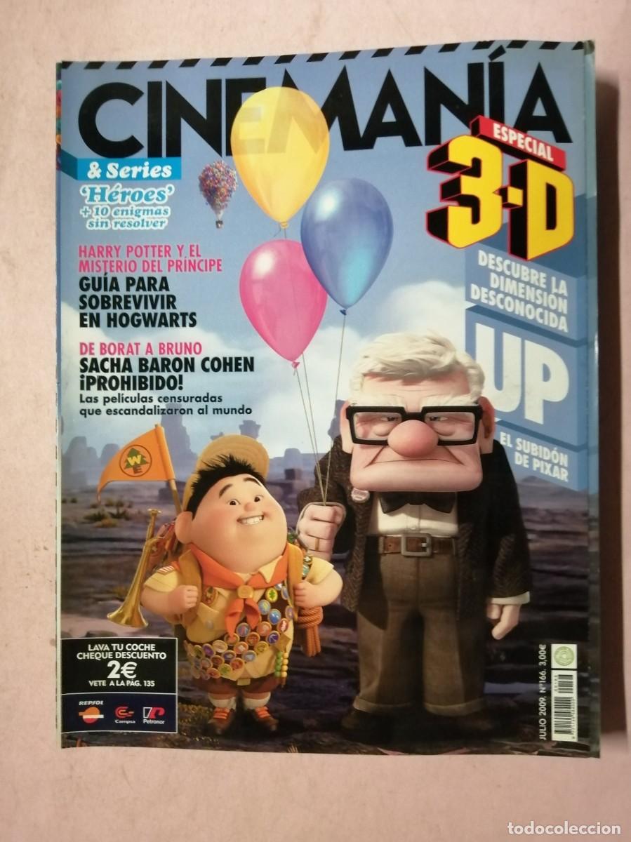 Cine: CINEMANIA (NUMERO 166) UP - HARRY POTTER Y EL MISTERIO DEL PRINCIPE - SACHA BARON COHEN -...