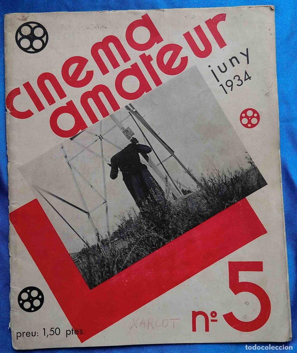 Cine: REVISTA CINEMA AMATEUR. N&ordm; 5. JUNY, 1934.