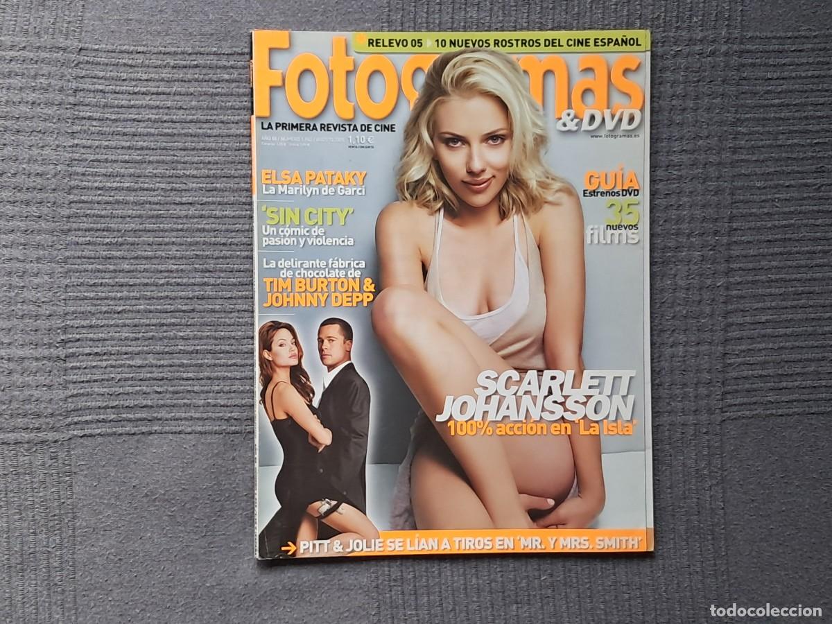 Cine: FOTOGRAMAS N&Uacute;MERO 1942, AGOSTO 2005. - SCARLETT JOHANSSON - SIN CITY - TIM BURTON - EJEMPLAR COMPLE