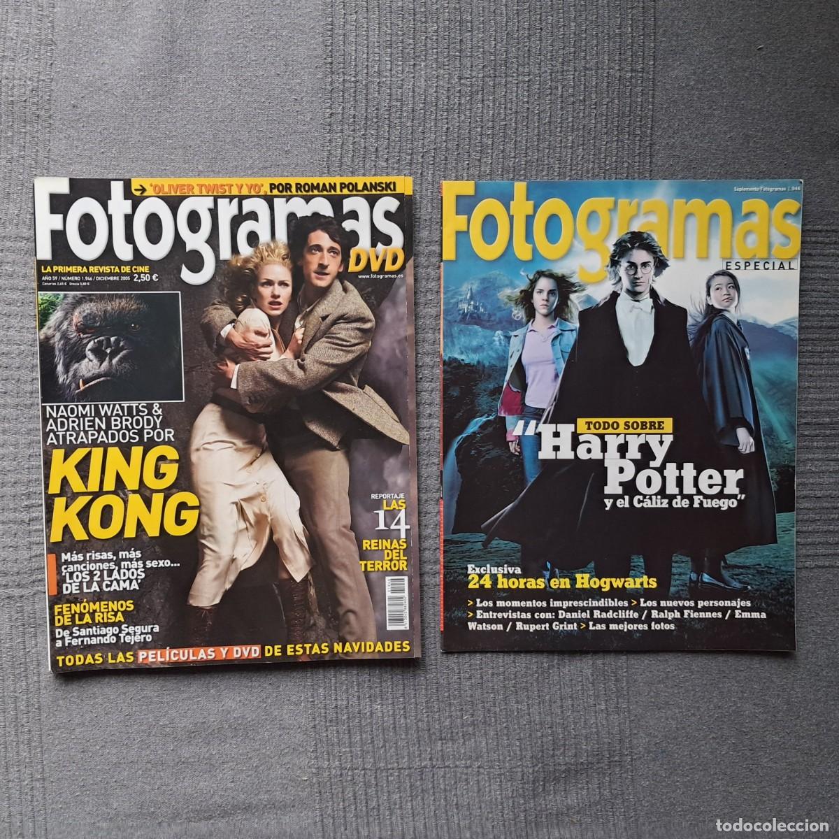 Cine: FOTOGRAMAS N&Uacute;MERO 1946, DICIEMBRE 2005. - INCLUYE SUPLEMENTO TODO SOBRE HARRY POTTER.