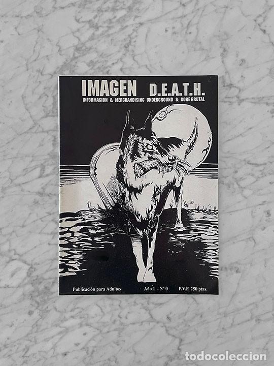 Cine: FANZINE IMAGEN DEATH - N&ordm; 0 - 1995 - BODY BAGS, MAGIC LONDON, PETER CUSHING, SALVADOR SAINZ