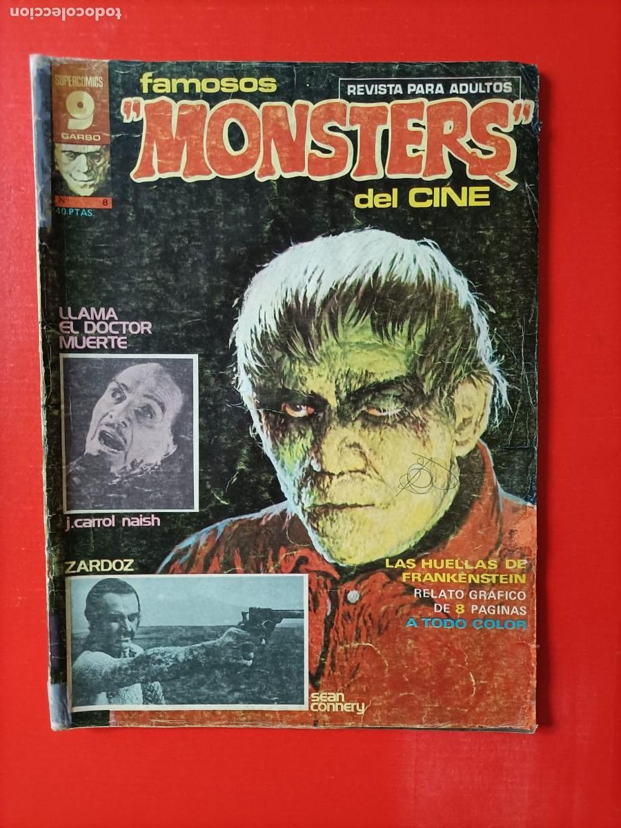 Cine: REVISTA FAMOSOS MONSTERS DEL CINE. LOS CRIMENES DEL MUSEO DE CERA, Y M&Aacute;S