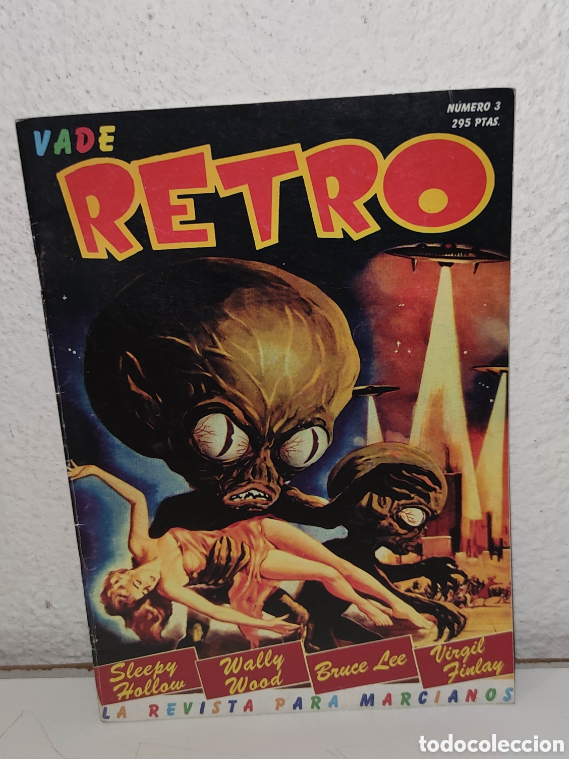 Kino: Revista - Vade Retro 3 - La revista para marcianos - Sleepy Hollow, Wally Wood, Bruce Lee, Finlay