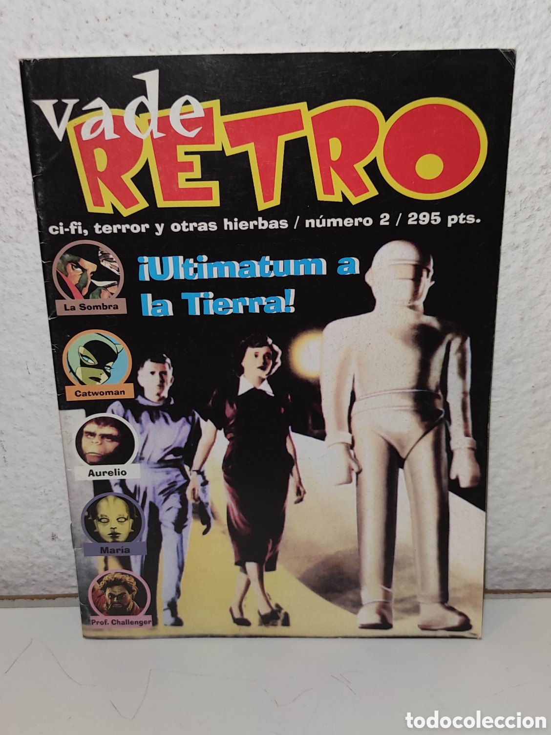 Kino: Revista - Vade Retro 2 - La revista para marcianos - La Sombra, Catwoman, Metropolis, Simios....