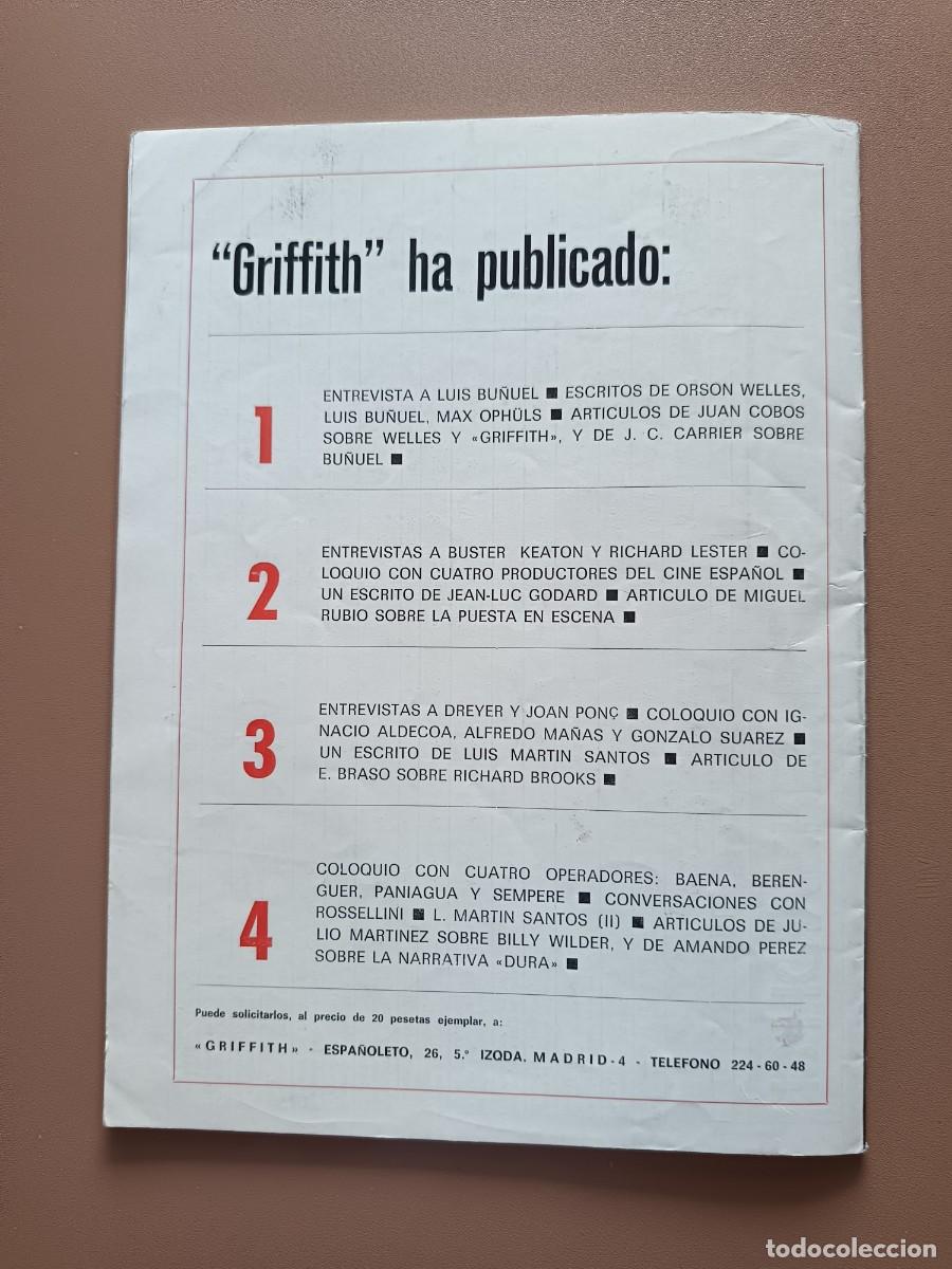 Cine: GRIFFITH- N&Uacute;MERO 5 - 1966 - Foto 11