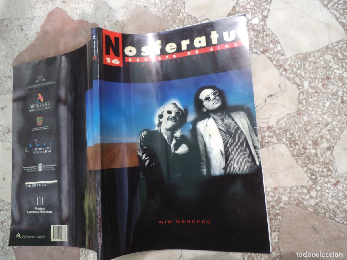 Cine: revista nosferatu n&ordm; 16, win wenders, 118 paginas, 1994