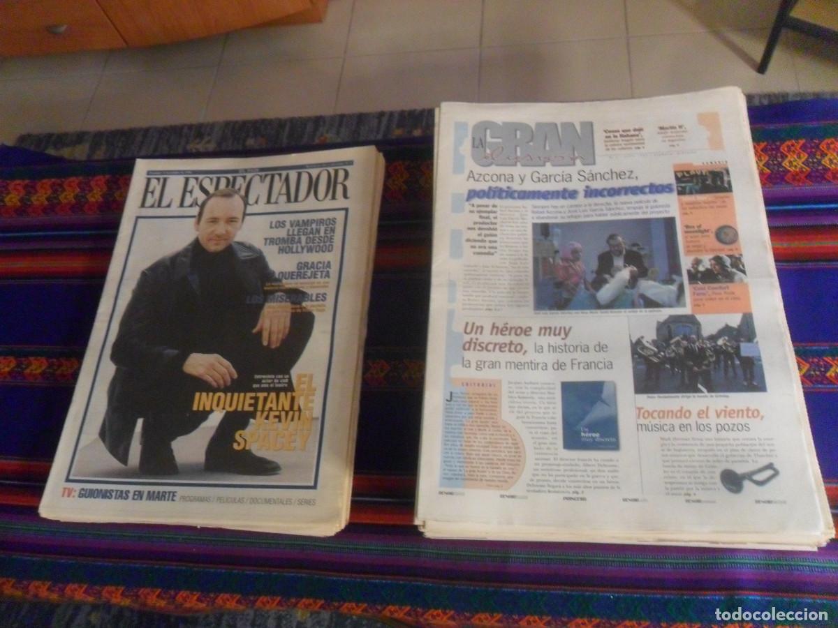 Cine: LOTE 80 N&ordm; LA GRAN ILUSI&Oacute;N ENTRE N&ordm; 1 Y 109 Y 28 N&ordm; EL ESPECTADOR EL PA&Iacute;S ENTRE N&ordm; 3 Y 119 1997 2006