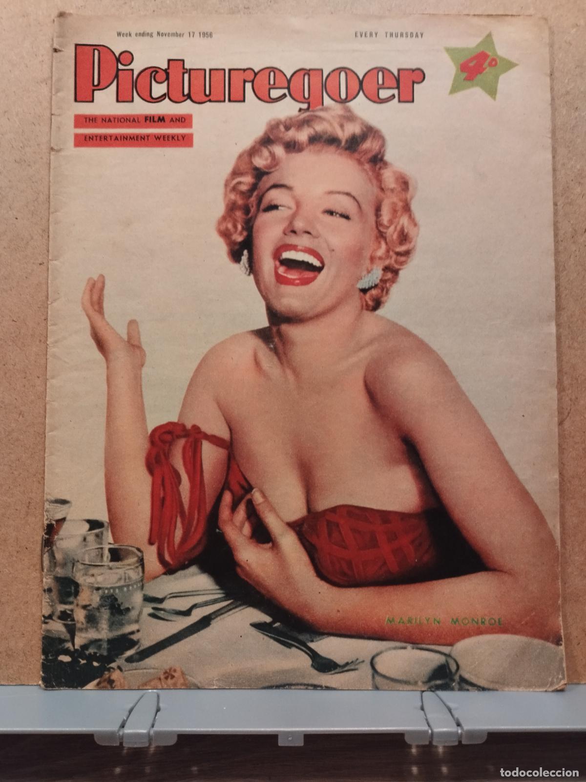 Cine: FAC PICTUREGOER. NOV. 1956. MARILYN MONROE. AUDREY HEPBURN. ELVIS PRESLEY. VER FOTOS, DESCRIPCION