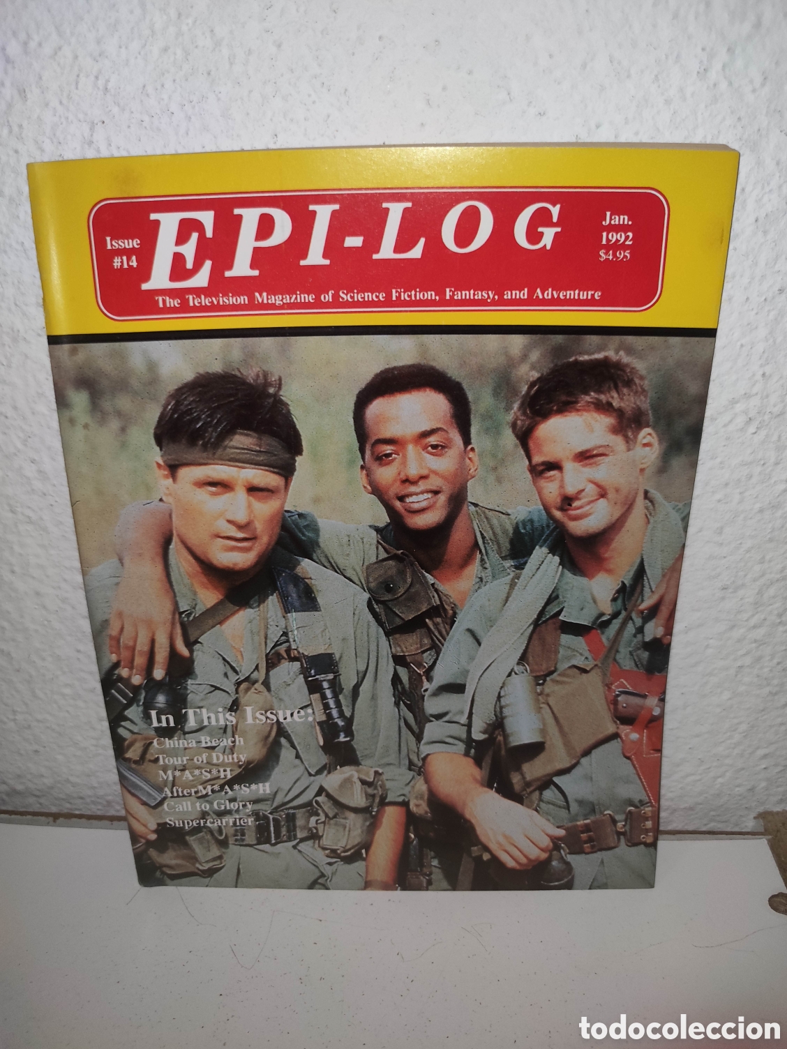 Cine: Revista - Epi-Log Magazine Issue # 14 - M.A.S.H., Call to glory, China Beach, Tour of duty...