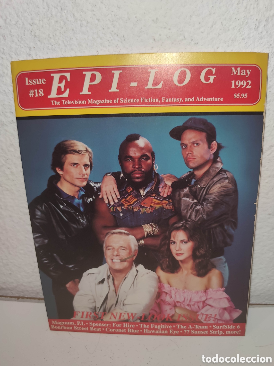 Cine: Revista - Epi-Log Magazine Issue # 18 - Magnum P.I., The fugitive, The A-Team, Spenser for hire