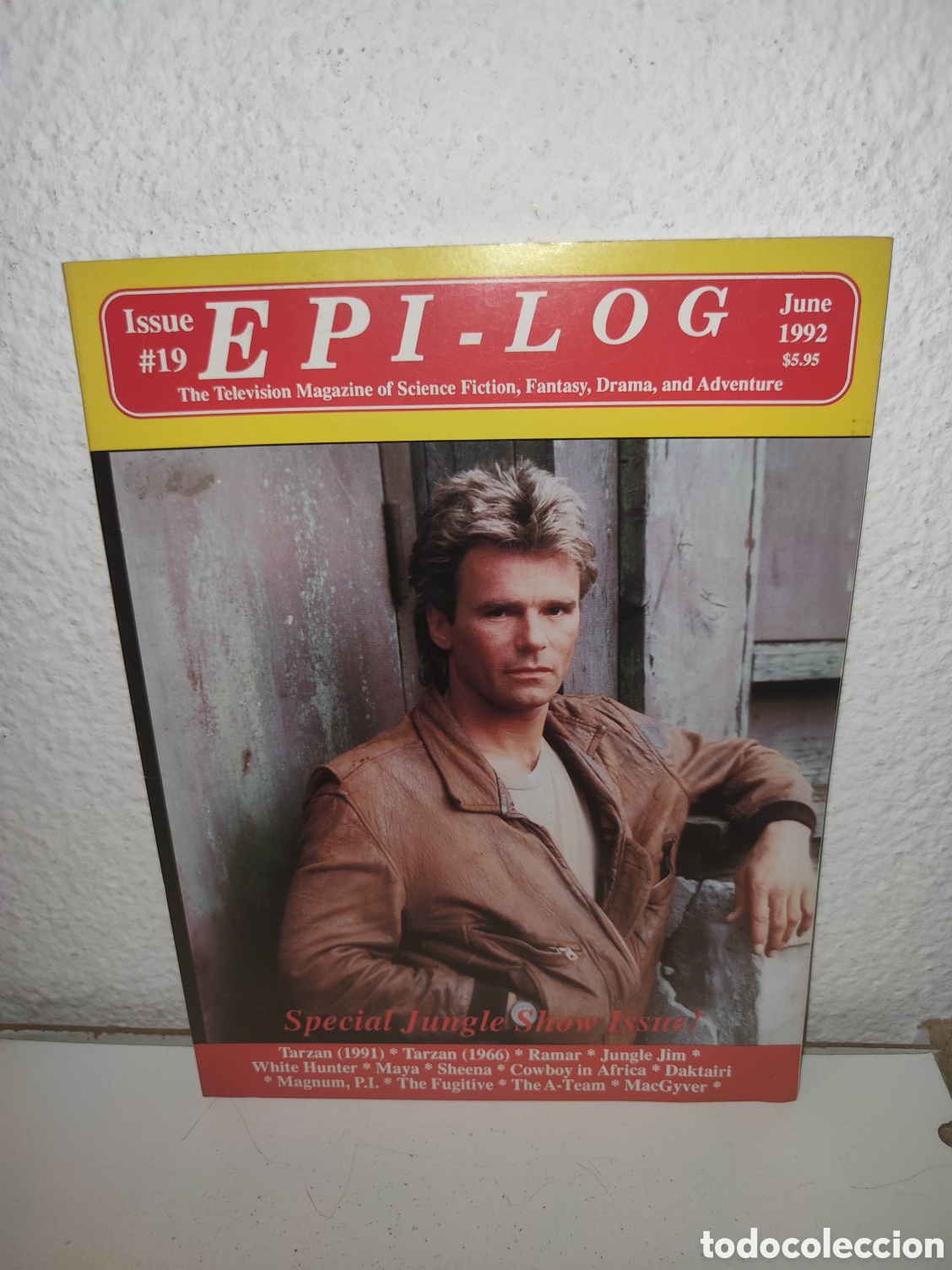 Cine: Revista - Epi-Log Magazine Issue # 19 - Tarzan, Sheena, Magnum P.I., The fugitive, The A-Team