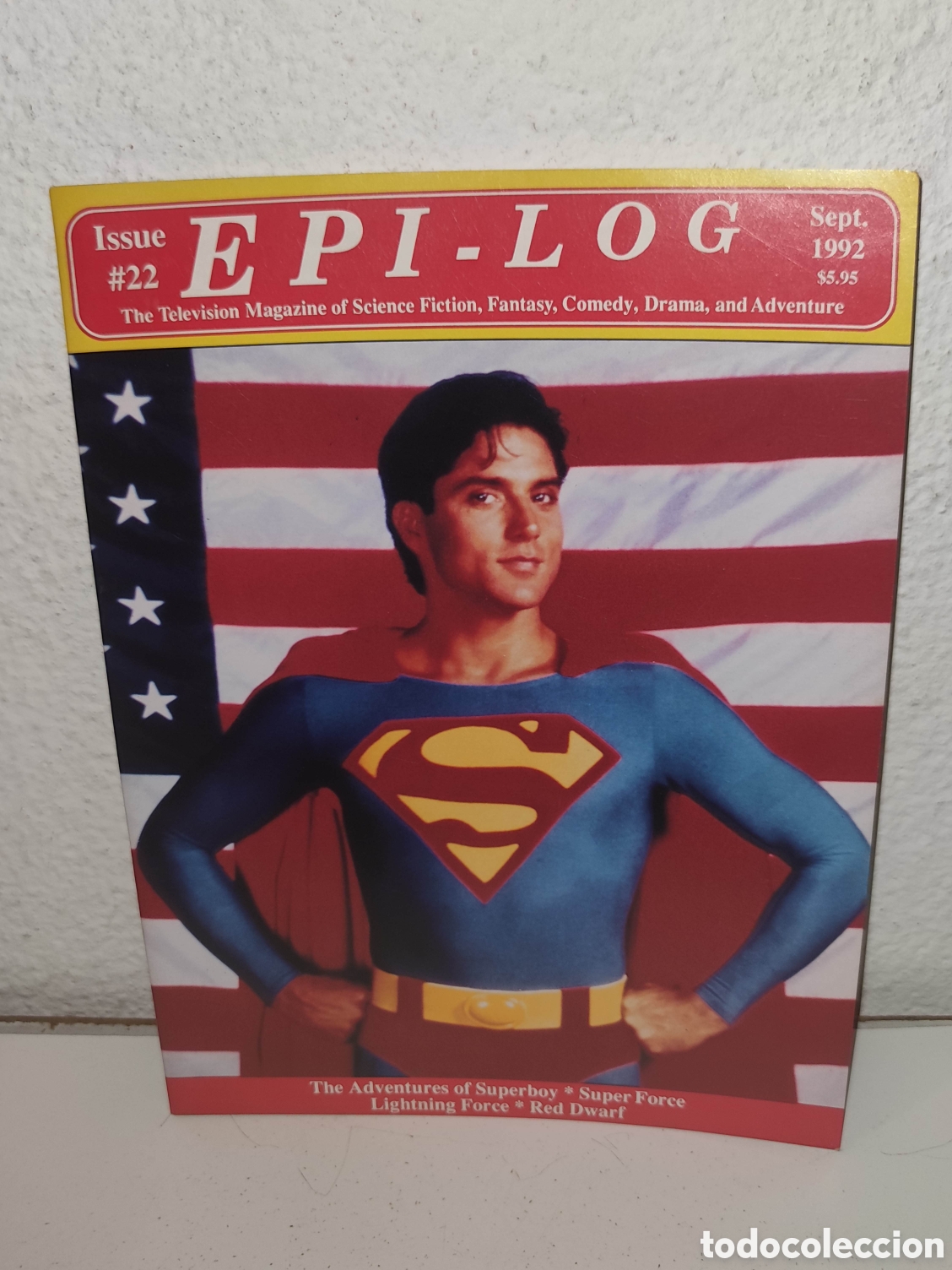 Cine: Revista - Epi-Log Magazine Issue # 22 - The adventures of Superboy, Red dwarf, Super Force,Lightning