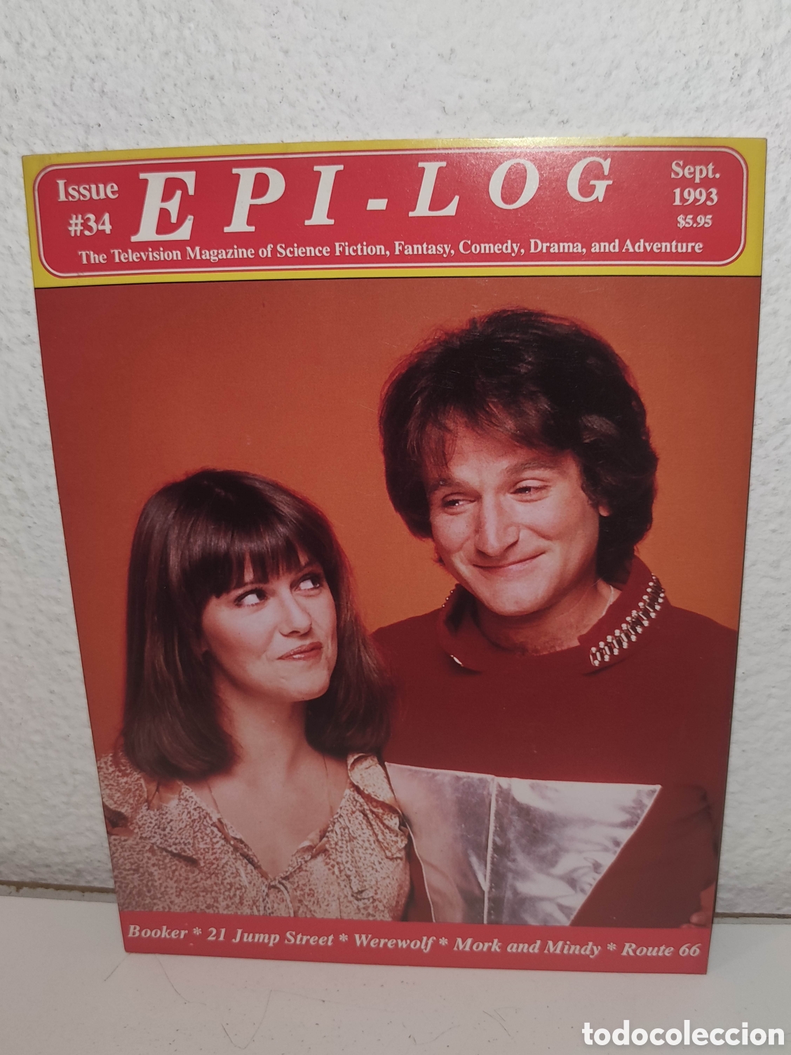 Cine: Revista - Epi-Log Magazine Issue # 34 - Booker, 21 Jump street, Mork & Mindy, Route 66, Werewolf