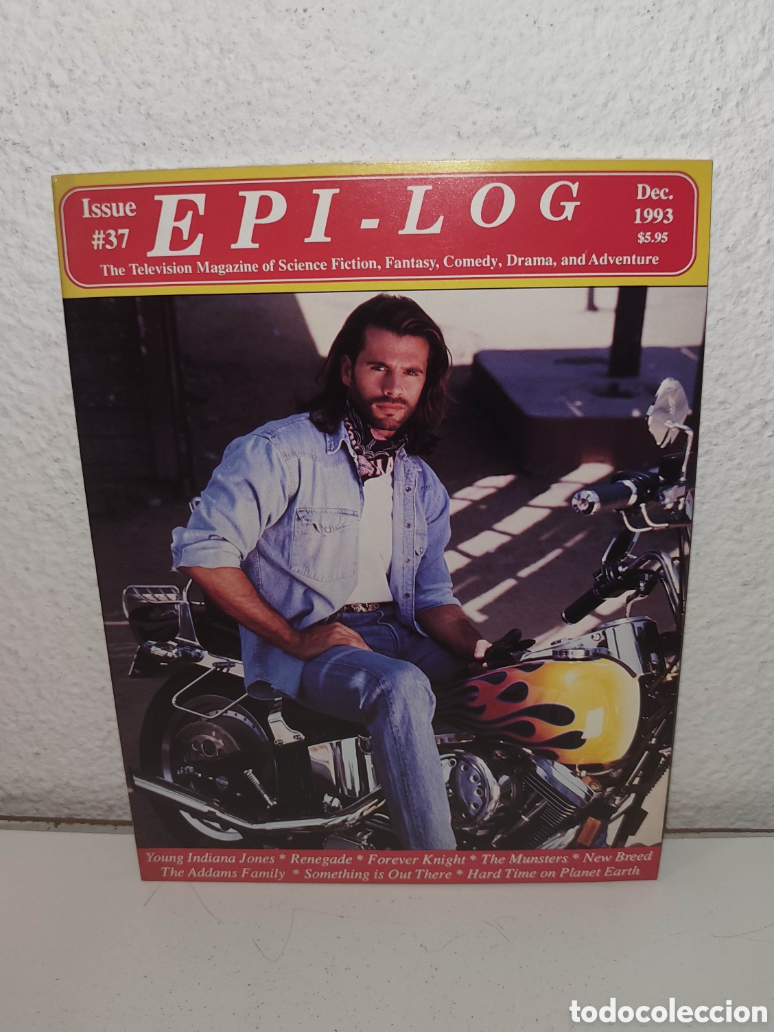 Cine: Revista - Epi-Log Magazine Issue # 37 - Young Indiana Jones, The Munsters, The Addams Family..