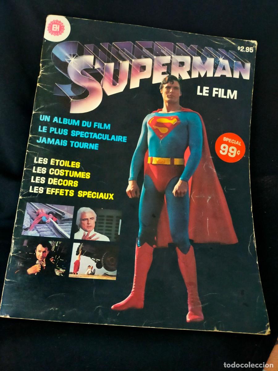 Cine: SUPERMAN. UN &Aacute;LBUM DU FILM LE PLUS SPECTACULAIRE JAMAIS TOURNE. LE FILM. 1978. VER FOTOS.
