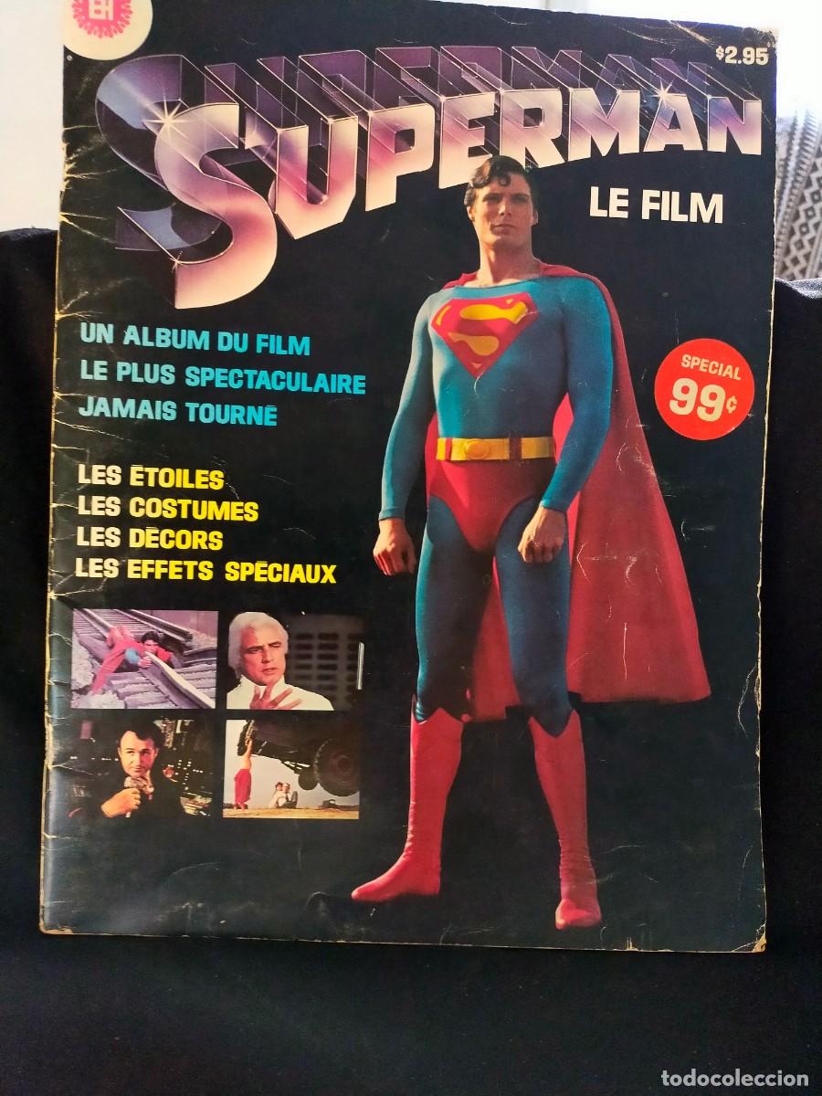 Cin&eacute;ma: SUPERMAN. UN &Aacute;LBUM DU FILM LE PLUS SPECTACULAIRE JAMAIS TOURNE. LE FILM. 1978. VER FOTOS.