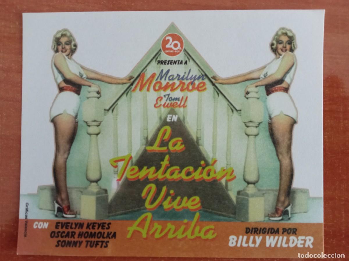 Cine: LA TENTACI&Oacute;N VIVE ARRIBA, MARILYN MONROE, REPRODUCCI&Oacute;N EN PAPEL