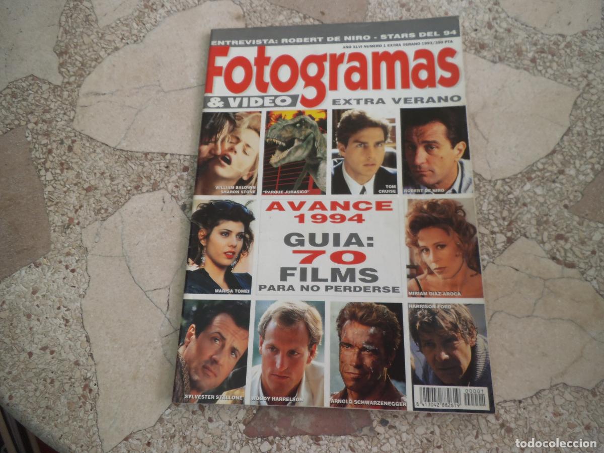 Cine: fotogramas ,& video extra verano1993, a&ntilde;o XLVI, n&ordm; 1, avance 1994, guia: 70 films