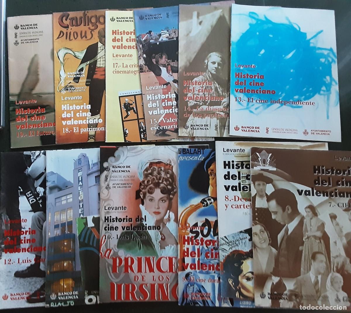 Cine: Historia del cine valenciano lote de doce fasc&iacute;culos de un total de 19.