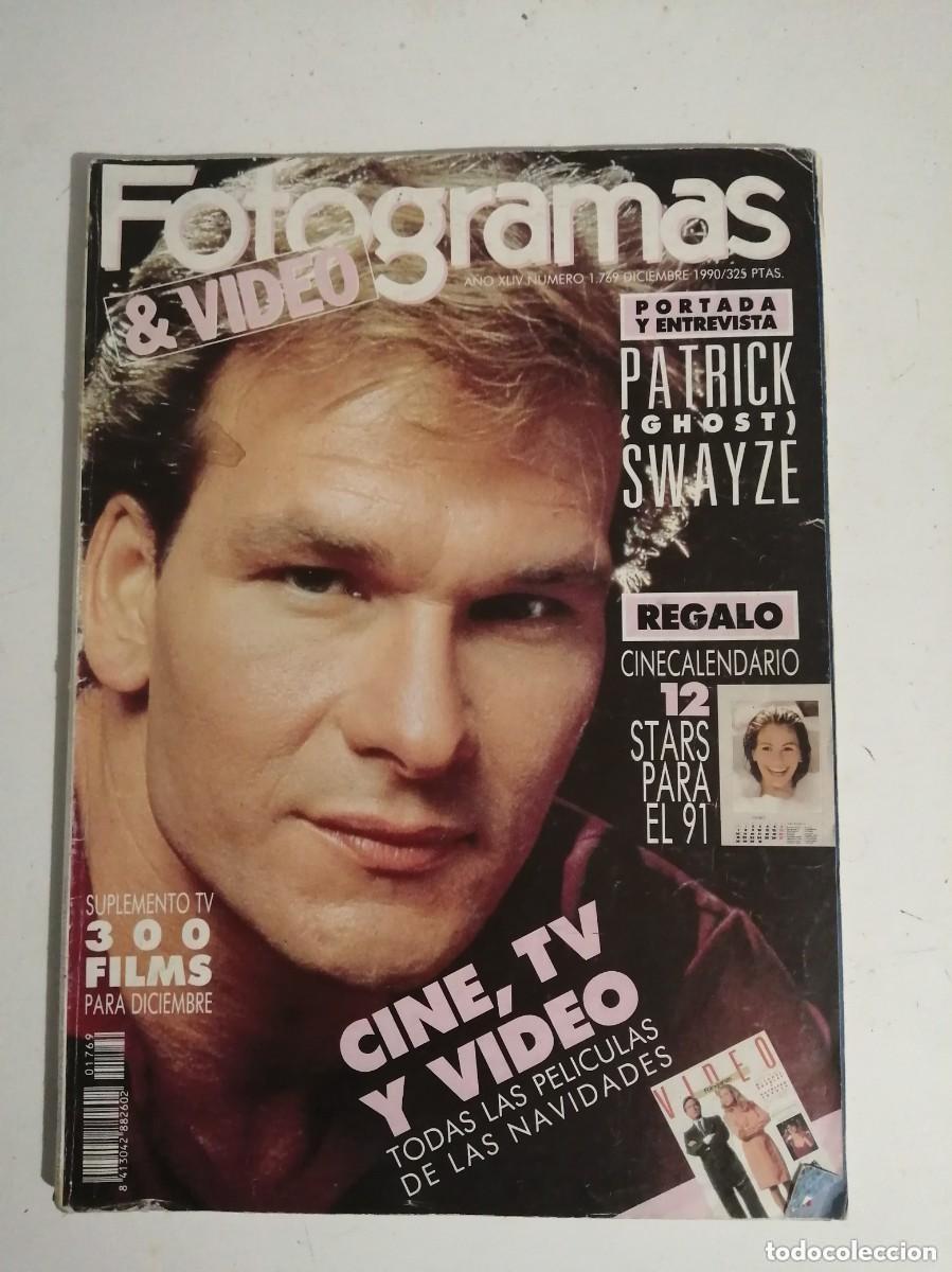 Cine: FOTOGRAMAS, REVISTA N&ordm; 1769, DICIEMBRE 1990. PATRICK SWAYZE