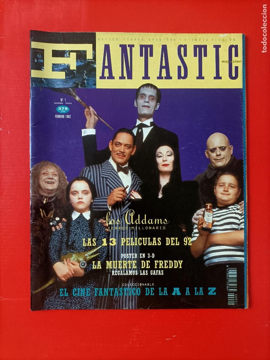 Cine: REVISTA DE CINE FANTASTIC. N&ordm; 1 TERROR, AVENTURA, CIENCIA FICCI&Oacute;N. VER LAS FOTOS.