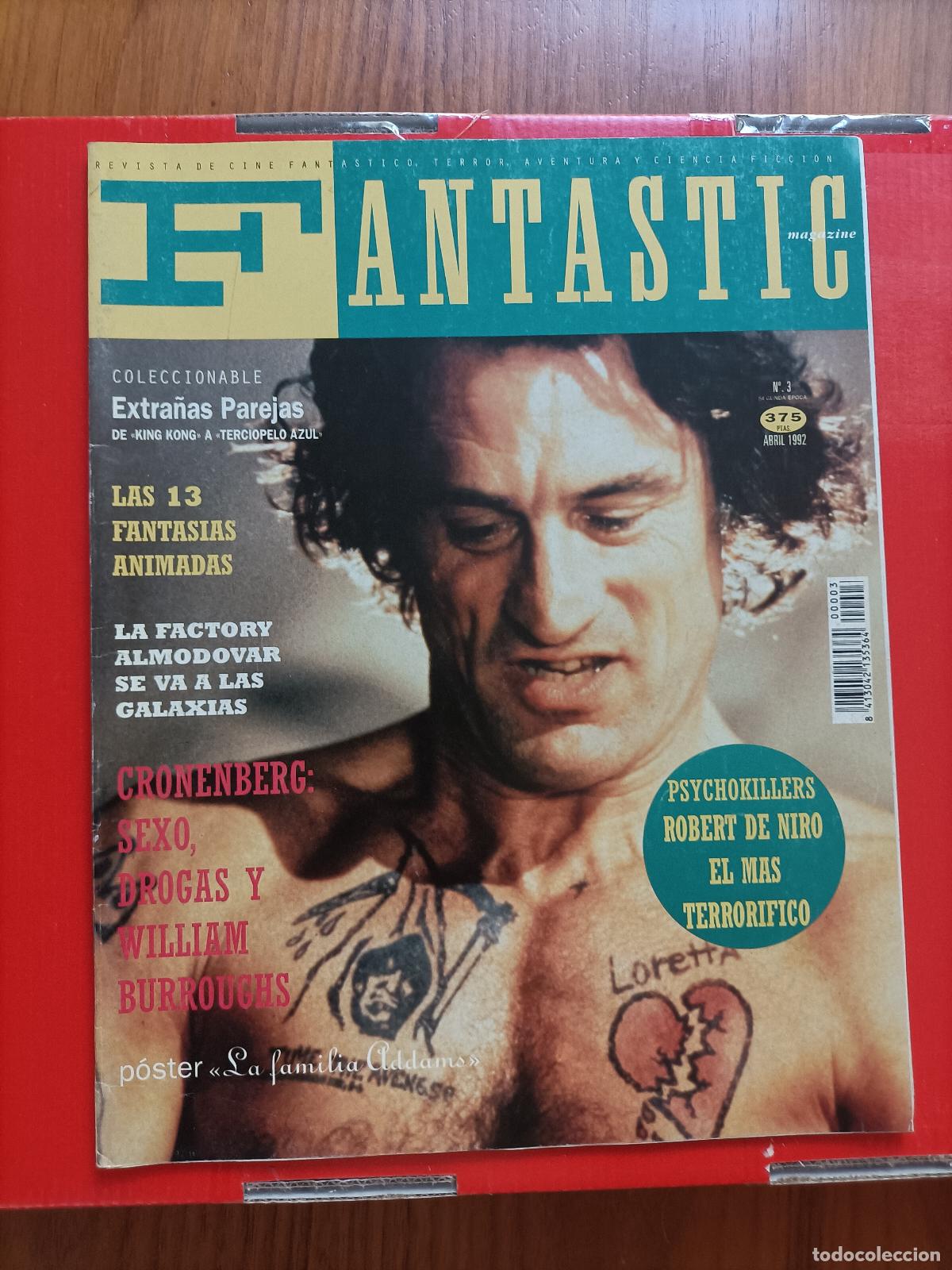 Cine: REVISTA DE CINE FANTASTIC. N&ordm; 3 TERROR, AVENTURA, CIENCIA FICCI&Oacute;N. VER LAS FOTOS.