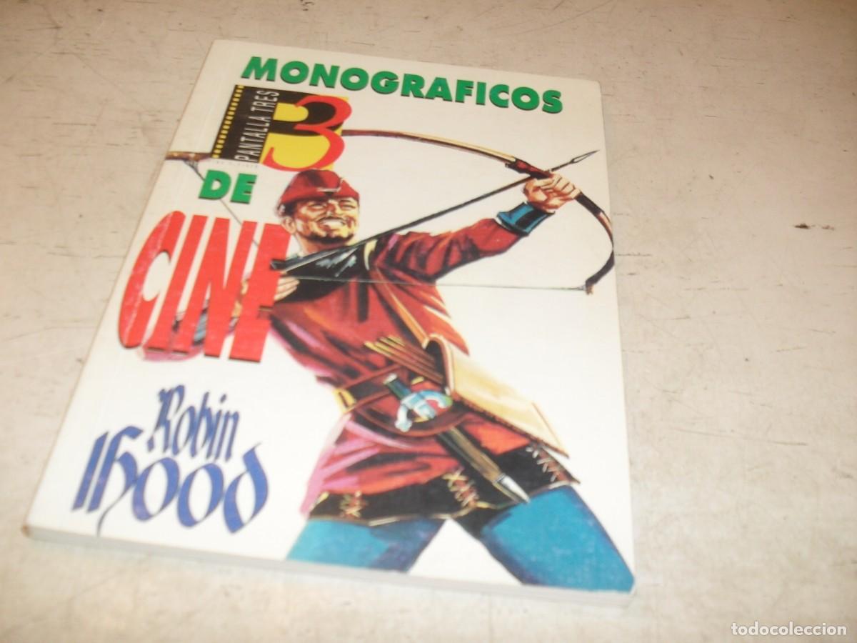 Cine: MONOGRAFICOS DE CINE N&ordm; 5,DE 9,ROBIN HOOD,EDITA PANTALLA 3,A&Ntilde;O 1993