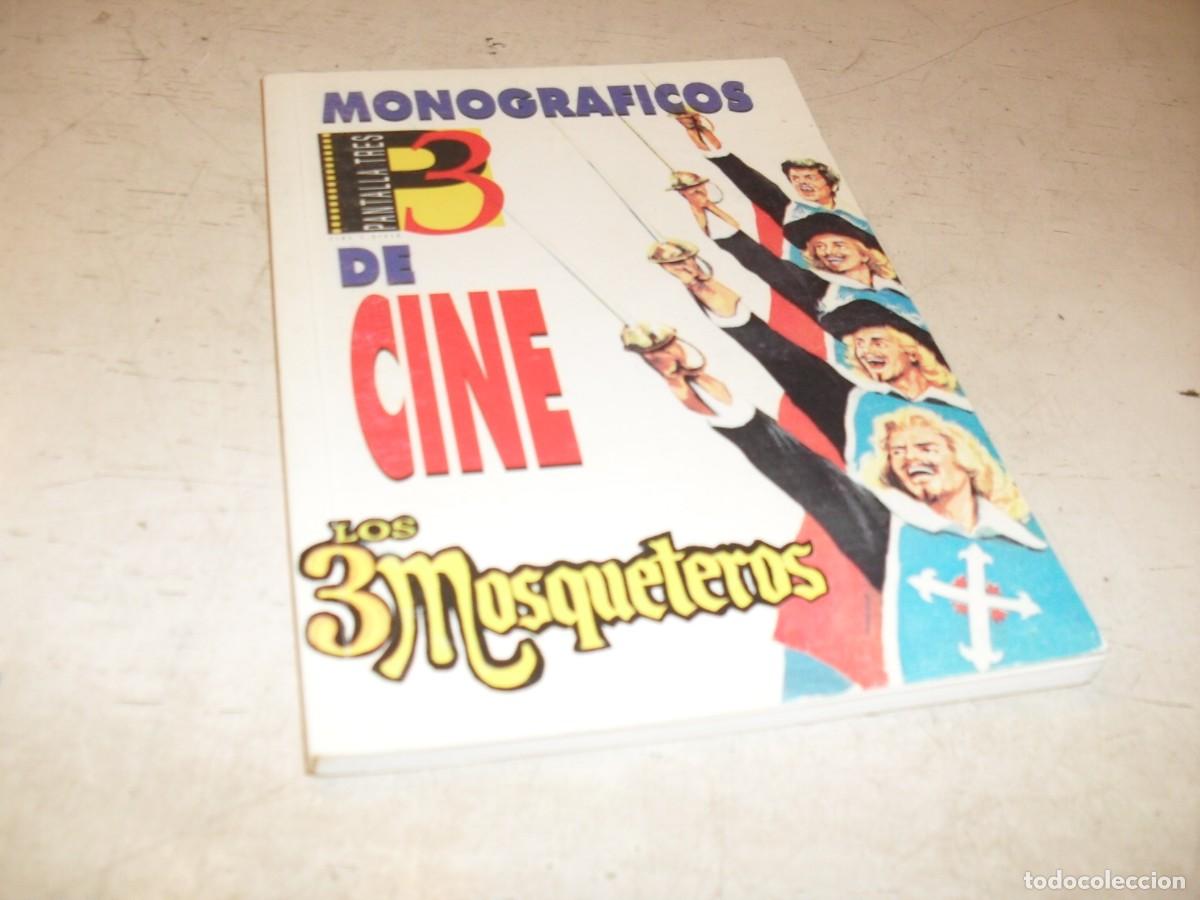 Cine: MONOGRAFICOS DE CINE N&ordm; 4,DE 9,LOS 3 MOSQUETEROS,EDITA PANTALLA 3,A&Ntilde;O 1993