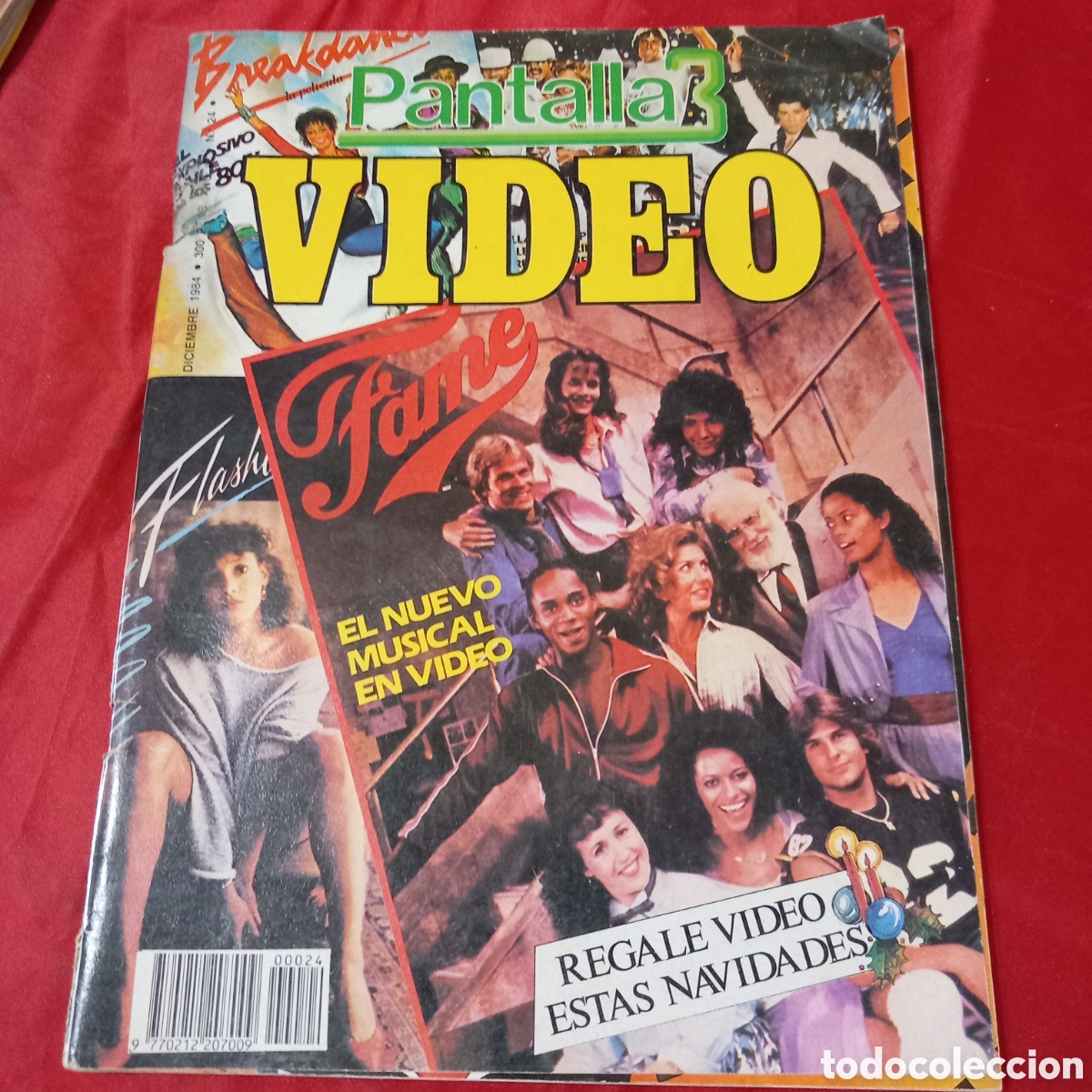 Cine: PANTALLA 3 VIDEO N&deg;24 1984/FAMA+FLASH DANCE