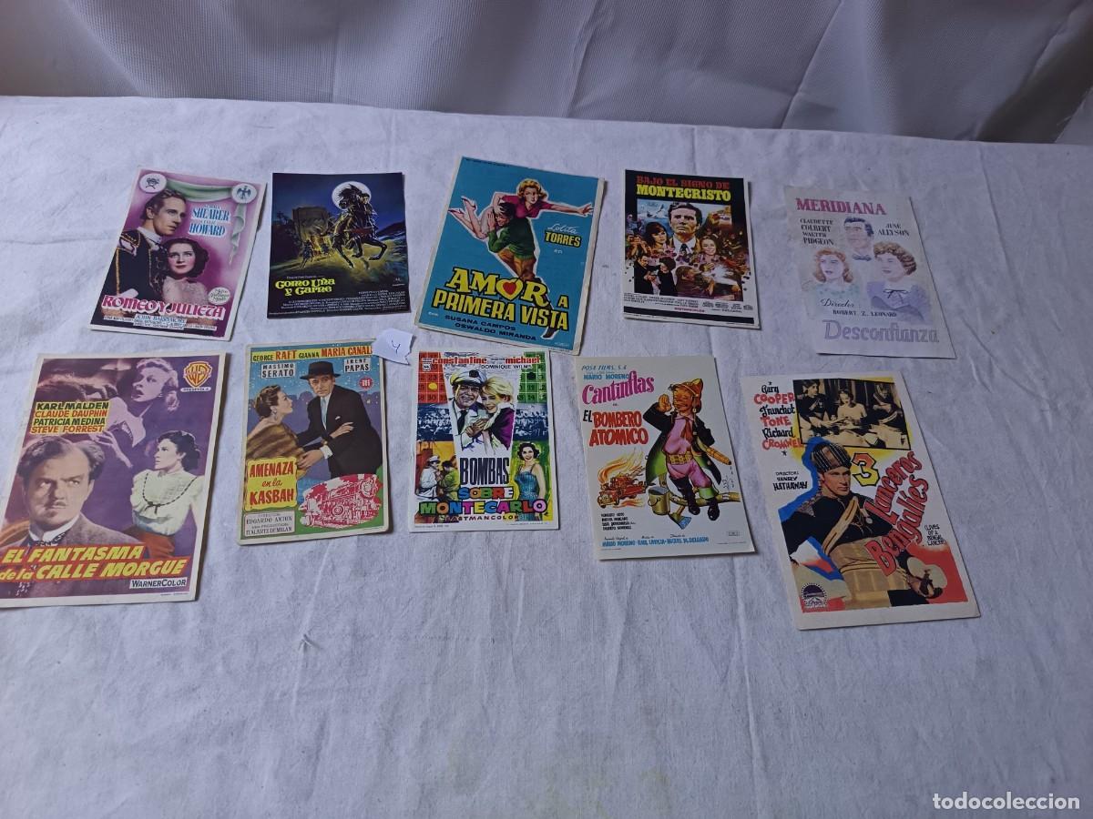 Cine: LF4, Lote de Folletos de Mano de Cine, surtidos