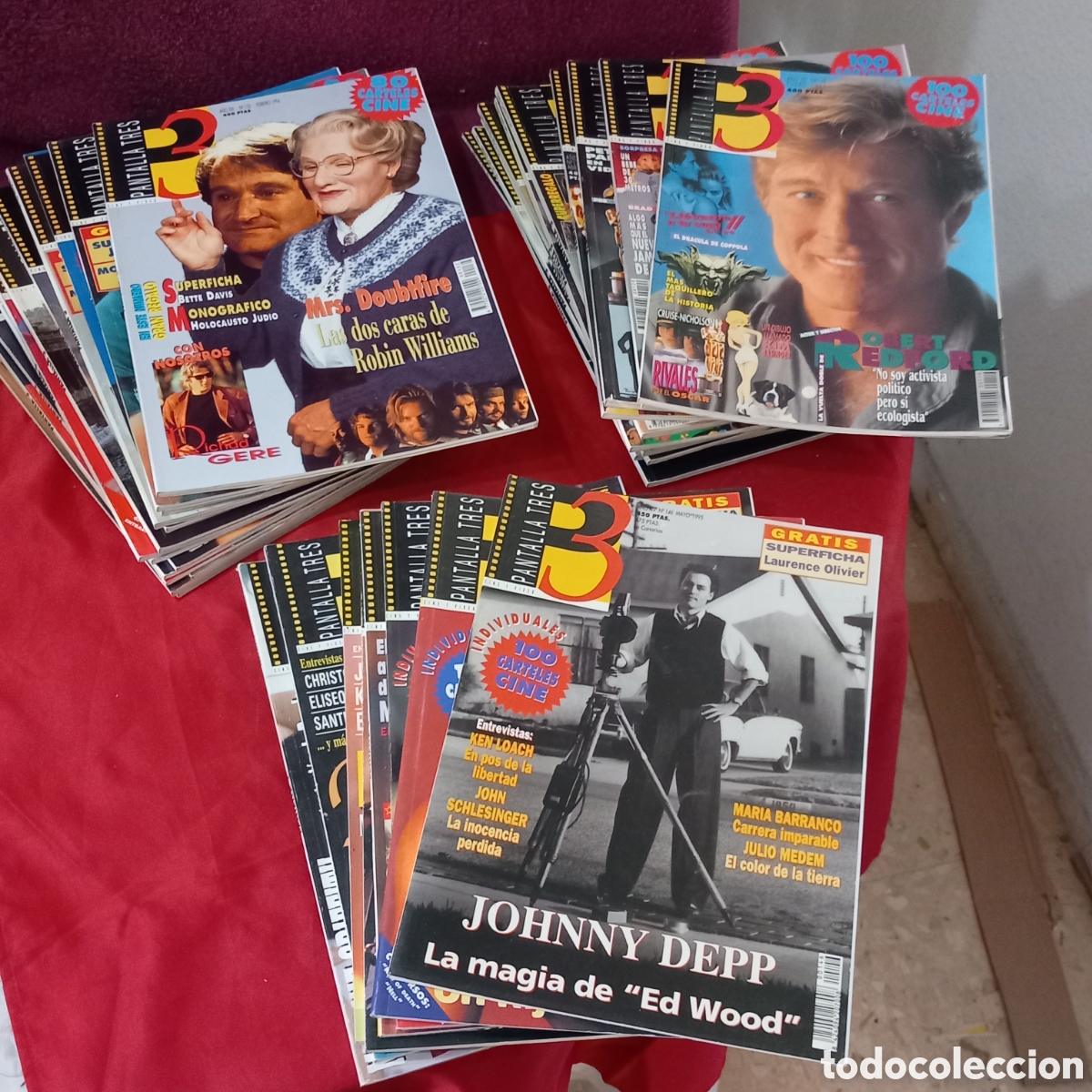 Cine: 35&times;REVISTAS PANTALLA 3 A&Ntilde;O XII N&deg;119 al 153