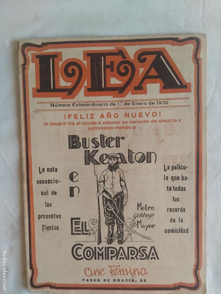 Cine: LEA DIARIO DE ESPECTACULOS CINEMATOGRAFIA Y NOTICIAS. NUMERO EXTRAORDINARIO 1 ENERRO 1930.