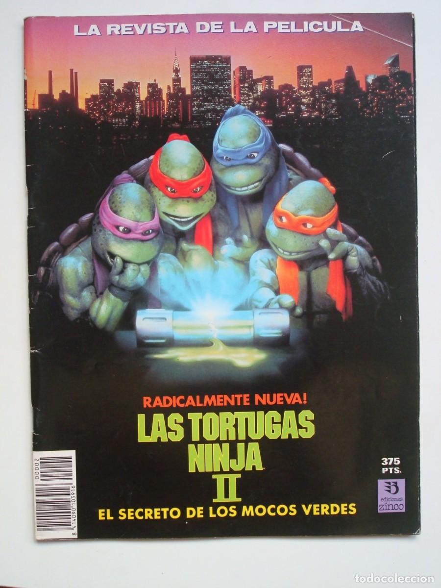 Cine: Las tortugas ninja II - El secreto de los mocos verdes (Revista de la pel&iacute;cula) Zinco