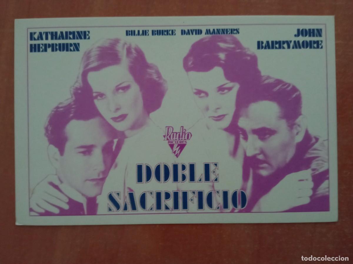 Cine: DOBLE SACRIFICIO, KATHERINE HEPBURN, REPRODUCCI&Oacute;N O FACSIMIL HECHO EN LOS A&Ntilde;OS 80