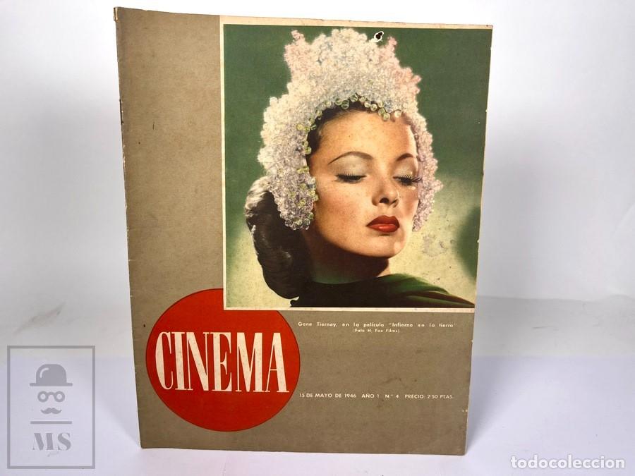 Cine: Antigua Revista de Cine - Cinema / Gene Tierney N&ordm; 4 - 15 Mayo de 1946