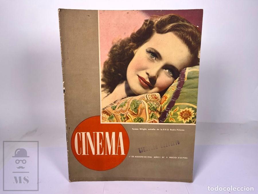 Cine: Antigua Revista de Cine - Cinema / Teresa Wright N&ordm; 9 - Agosto de 1946