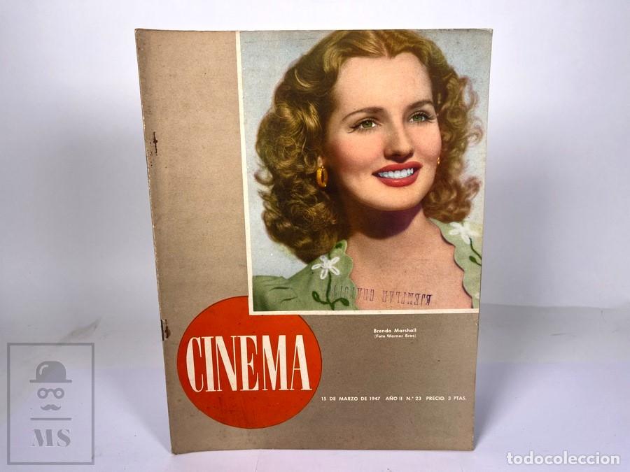 Cine: Antigua Revista de Cine - Cinema / Brenda Marshall N&ordm; 23 - 15 de Marzo de 1947