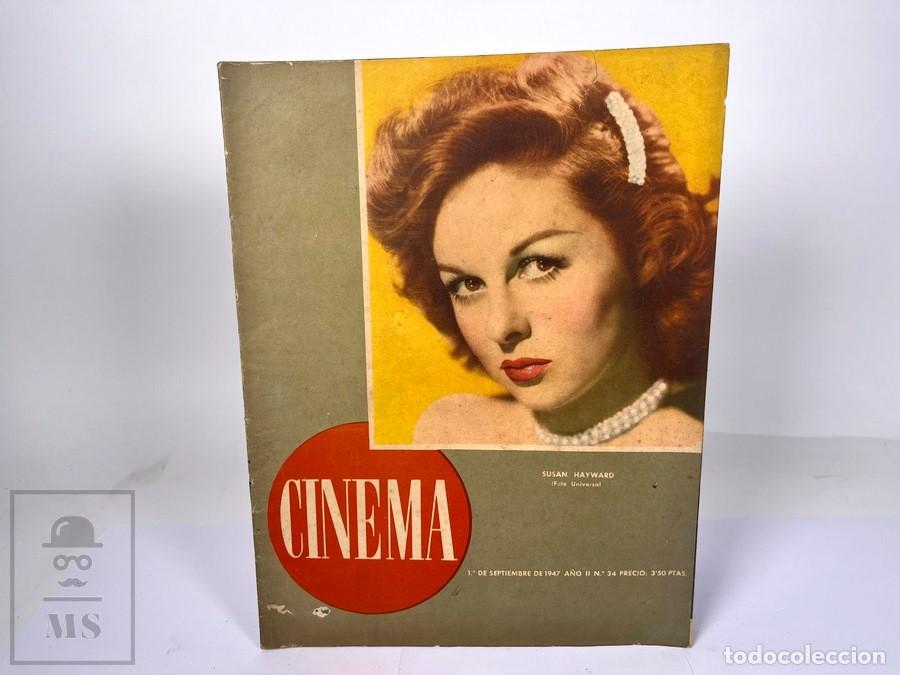Cine: Antigua Revista de Cine - Cinema / Susan Hayward N&ordm; 34 - Septiembre de 1947