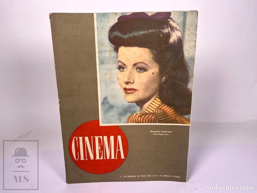 Cine: Antigua Revista de Cine - Cinema / Margaret Lockwood N&ordm; 42 - Febrero de 1948