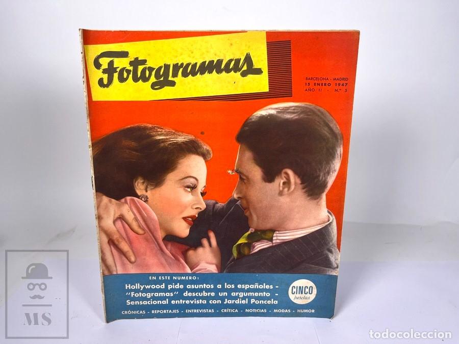 Cine: Antigua Revista de Cine - Fotogramas / Jardiel Poncela - N&ordm; 5 / 15 de Enero de 1947