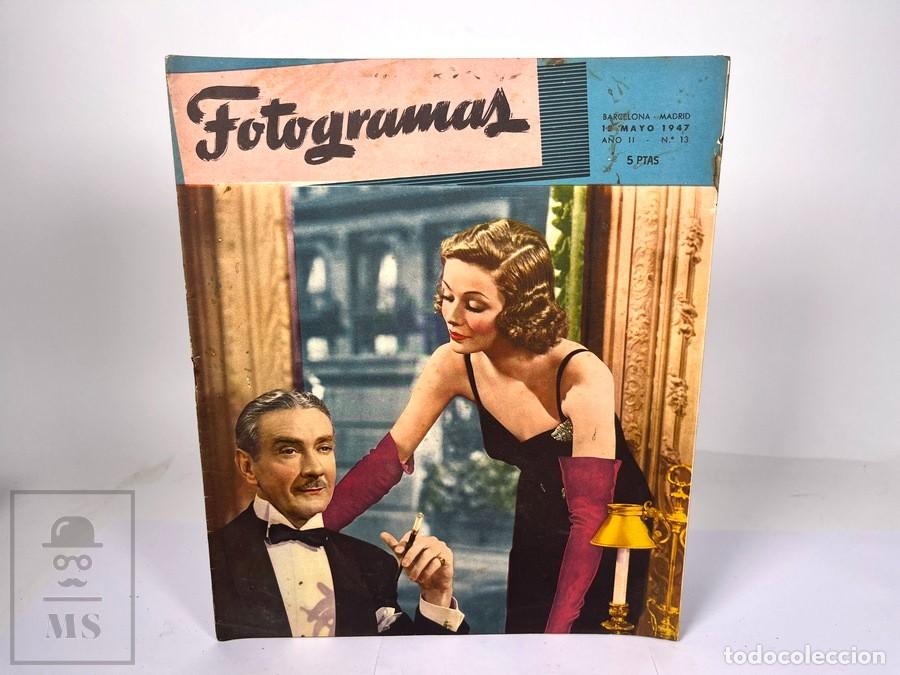 Cine: Antigua Revista de Cine - Fotogramas / Janis Paige - N&ordm; 13 / 15 de Mayo de 1947
