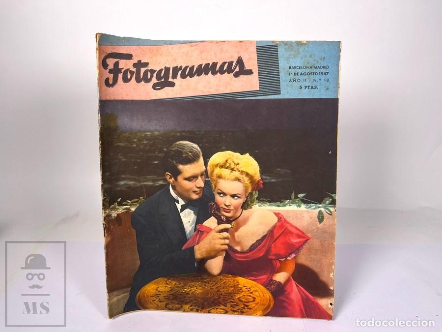 Cine: Antigua Revista de Cine - Fotogramas / Janis Paige - N&ordm; 18 / Agosto de 1947